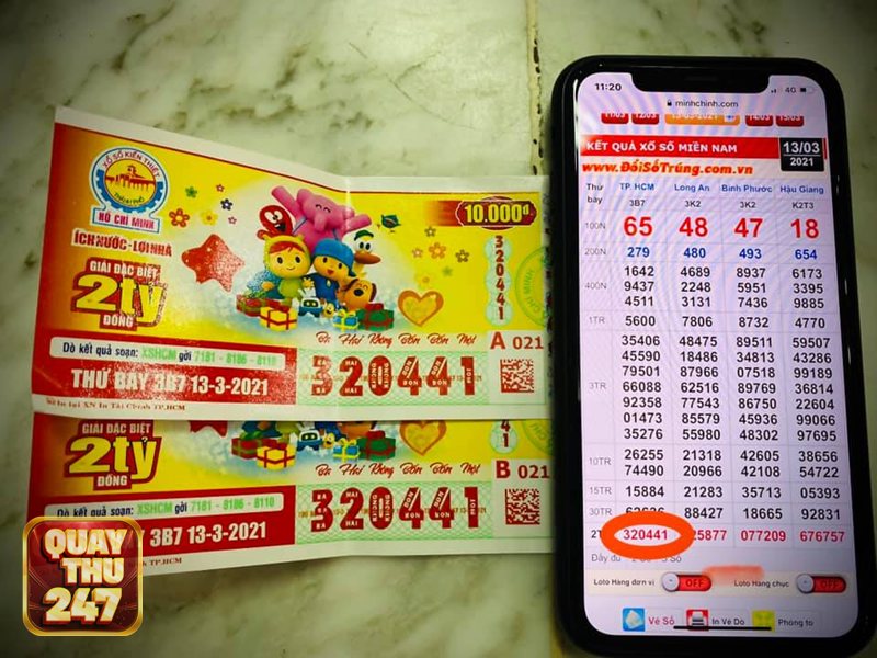 Quay thử TP.HCM thứ 6 - Khác gì kết quả mở thưởng chính thức?